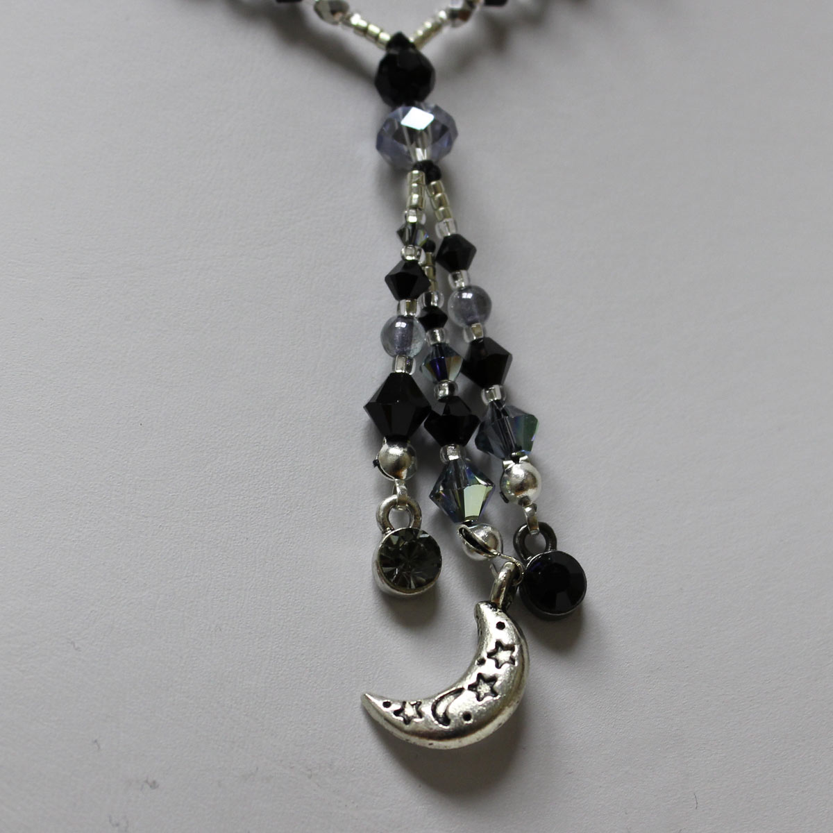 Half Moon Charm Necklace #2218